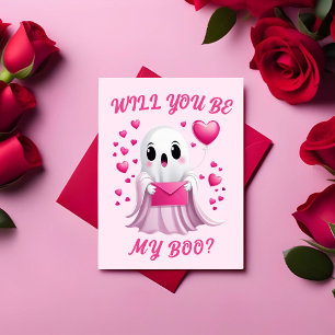 Serez-Vous Ma Carte Boo Valentines Day Card