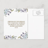 Serez-vous ma carte de demoiselle d'honneur marine (Dos)