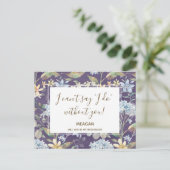 Serez-vous ma carte de demoiselle d'honneur marine (Debout devant)