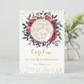 Serez-vous ma carte de femme de ménage de noël par (Debout devant)