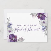 Serez-vous ma carte de femme d'honneur ? (Devant)