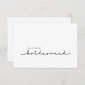 Serez-Vous Ma Carte De Proposition De Cardiaque De (Devant / Derrière)