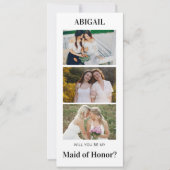 Serez-Vous Ma Carte De Proposition D'Honneur ? (Devant)