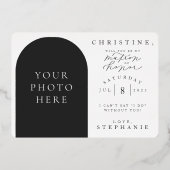 Serez-vous ma carte de proposition d'honneur Matro (Verso)