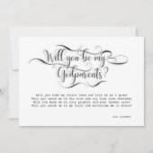 Serez-Vous Ma Carte De Propositions De Parents (Devant)