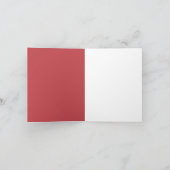 Serez-Vous Ma Carte D'Épouse (Maroon) (Intérieur)