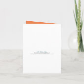 Serez-Vous Ma Carte D'Épouse (orange) (Dos)