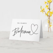 Serez-Vous Ma Carte Du Jour De Mariage De Mariage (Fleur jaune)