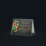 Serez-Vous Ma Carte Florale Chalkboard Bridesmaid<br><div class="desc">Illustration florale peinte à la main par Pip Gerard (Pip Pip Hooray). Cartes de voeux design et tendance avec votre propre message personnalisé qui comprend le nom de la servante d'accueil! ! Imprimé de façon professionnelle. Carte de voeux pliée avec faux or tendance, contemporain et élégant (image de papier d'aluminium,...</div>