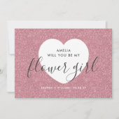 Serez-Vous Ma Carte Flower Girl ? (Devant)