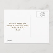 serez-vous ma carte mère palm feuille tropiques (Dos)