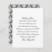 Serez-Vous Ma Carte Poème Script Flower Girl