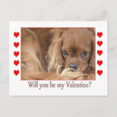 Serez-vous ma carte postale de la Saint-Valentin S (Devant)