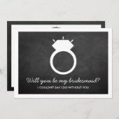 Serez-Vous Ma Femme D'Accueil ? Carte de montage (Devant / Derrière)