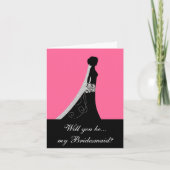 Serez-Vous Ma Femme D'Accueil ? Cartes de notes ro (Devant)