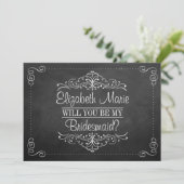 Serez-Vous Ma Femme D'Accueil ? Cartes de tableau (Debout devant)