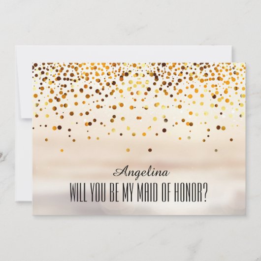 Serez-vous ma MAIN D'HONNEUR ? Invitation (Devant)