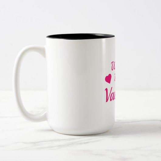 Serez-Vous Ma Mug À Deux Tons Valentin, 15 oz (Gauche)