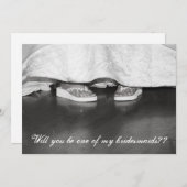 Serez-Vous Ma Porte-Mère ? Carte d'épouse (Devant / Derrière)