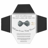 Serez-vous ma proposition de porteur de bague (Plat)