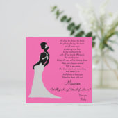 Serez-vous ma servante d'honneur ? Carte (Debout devant)