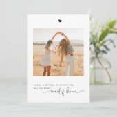 Serez-vous ma servante d'honneur Carte de proposit (Debout devant)