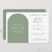 Serez-vous ma servante d'honneur Carte de proposit (Devant / Derrière)