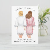 Serez-vous ma servante d'honneur ? Carte Girls in  (Debout devant)
