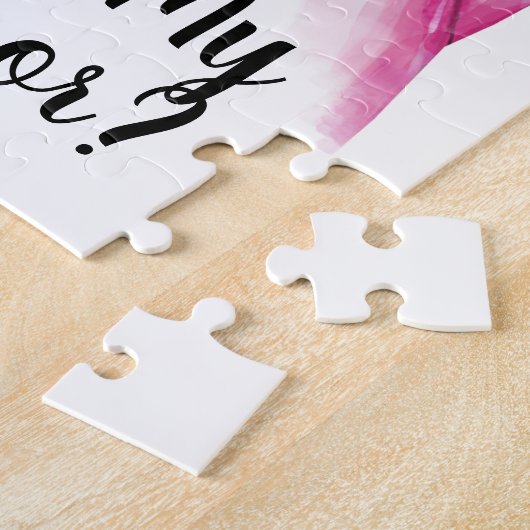 Serez-vous ma servante d'honneur Mariage de puzzle (Côté)