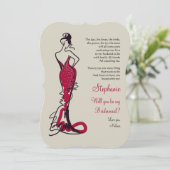 Serez-Vous Mes Cartes D'Épouse (Bourgogne) (Debout devant)