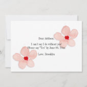 Serez-Vous Mes Cartes D'Épouse Floral Noir (Dos)