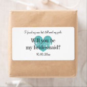 Serez-vous mes étiquettes de bouteille de vin de d (En situation)