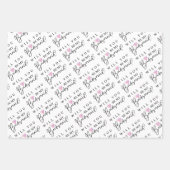 Serez-Vous Mes Fiches De Papier D'Enveloppement D' (Devant 3)