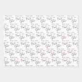 Serez-Vous Mes Flower Girl Enveloppant Des Feuille (Devant)