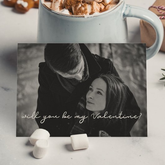 Serez-vous mon carte photo Valentin ?