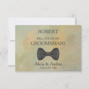 Serez-vous mon Groomsman ? Invitation
