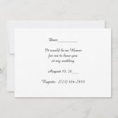 Serez-Vous Mon Invitation De Servante D'Épouse (Dos)