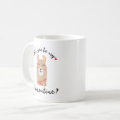 serez-vous mon lentime ? Café Mug (Devant gauche)