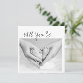 Serez-Vous Mon Parrain ? Carte de proposition (Debout devant)