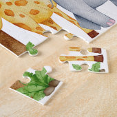 Serez-Vous Mon Puzzle De Servante D'Accueil, 8" x  (Côté)