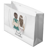 Serez-vous mon sac cadeau pour femme de ménage (Devant Angle)