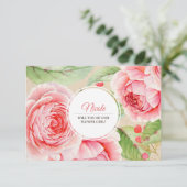 Serez-vous notre Flower Girl ? Invitations personn (Debout devant)