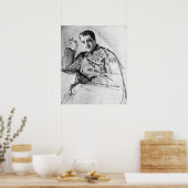 Serge Diaghilev, 1904 Poster (Keuken)