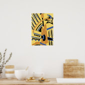 Serge Gladky Jazz Art Poster (Keuken)