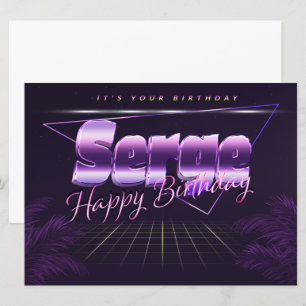 Serge Prénom Date de naissance de la carte