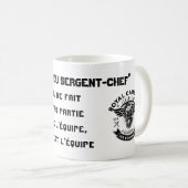 Sergeant-majoor Koninklijke Cambouis Koffiemok (Voorkant rechts)