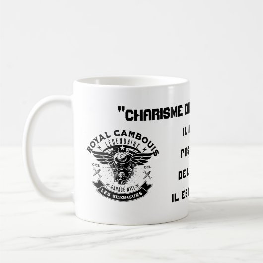 Sergeant-majoor Koninklijke Cambouis Koffiemok (Links)