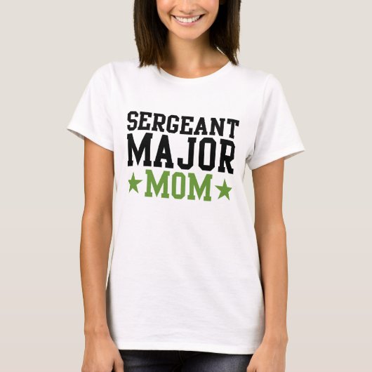 Sergeant-majoor T-shirt (Voorkant)