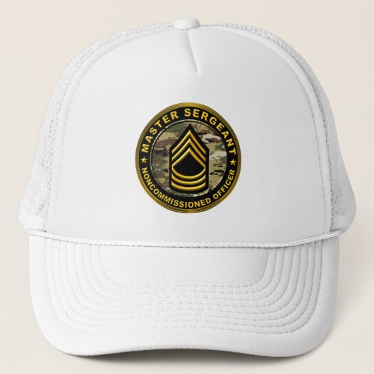 Sergeant-majoor trucker pet (Voorkant)