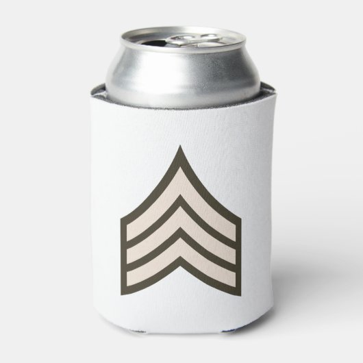 Sergeant-rang Blikjeskoeler (Blikje Voorkant)